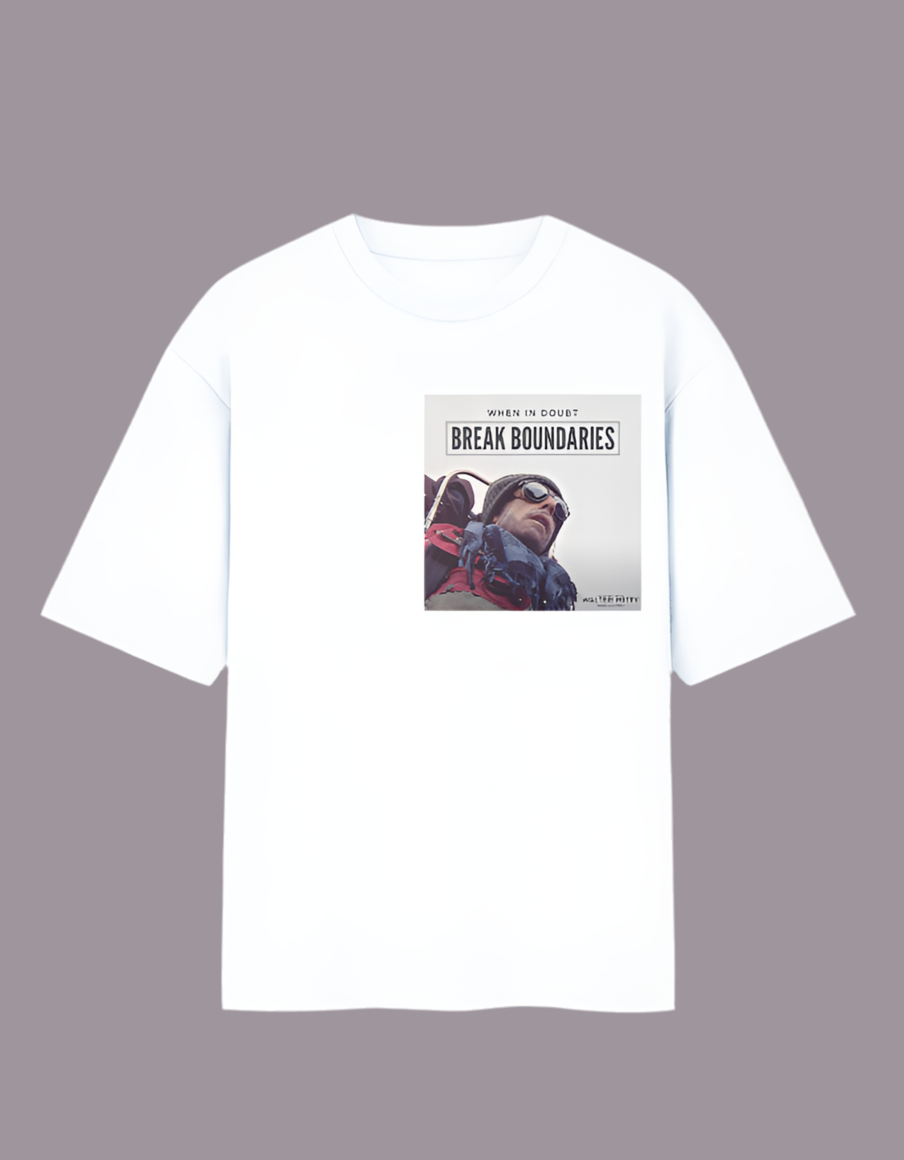 Unisex Oversized Standard T-Shirt Break Boundaries