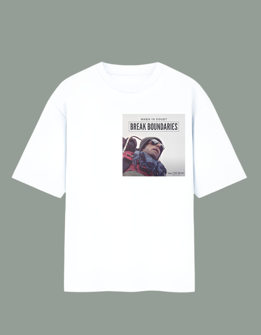 Unisex Oversized Standard T-Shirt Break Boundaries