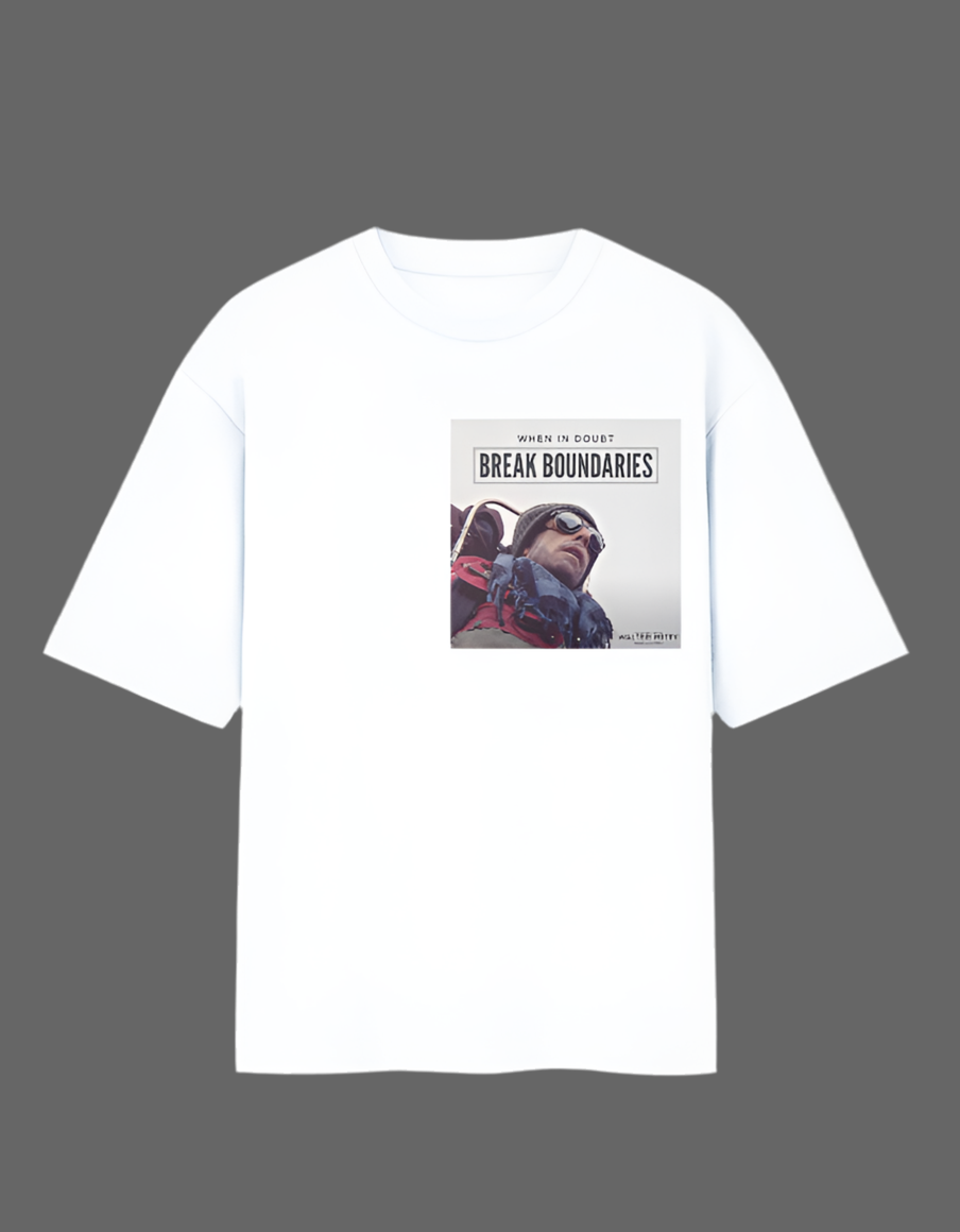Unisex Oversized Standard T-Shirt Break Boundaries